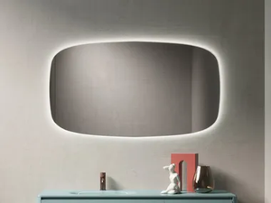 SAIL - Wall-mounted mirror with integrated lighting _ LASA IDEA